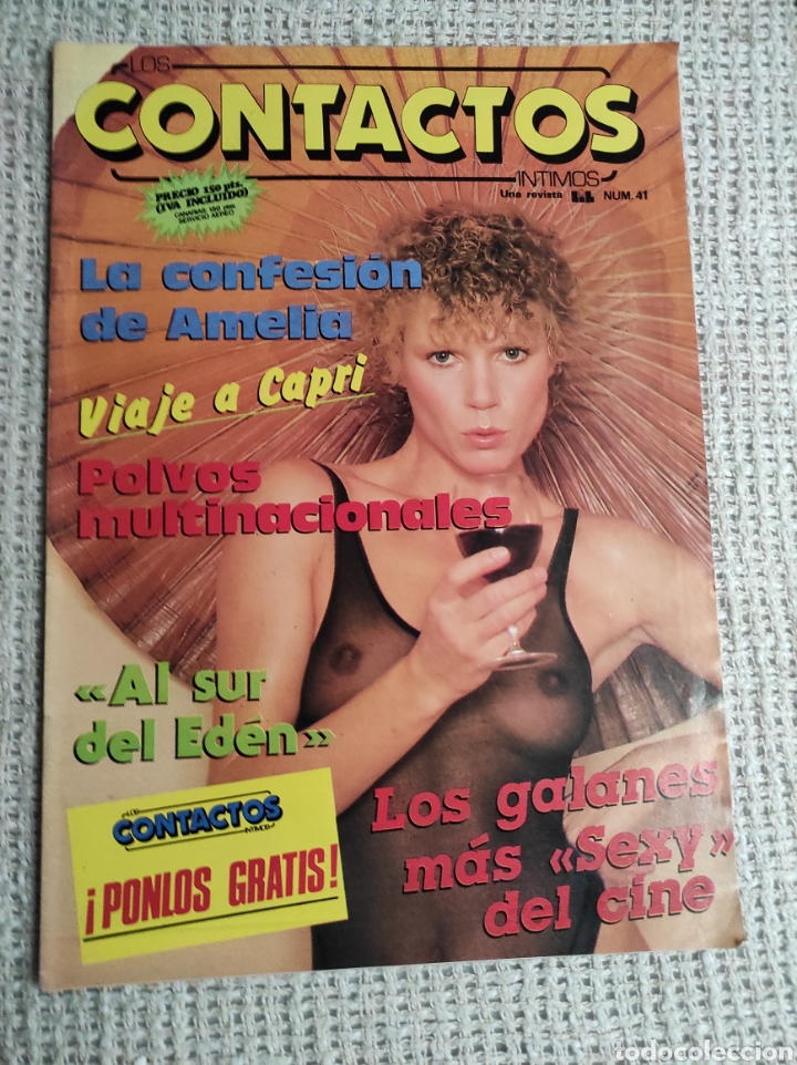 Journals: LOS CONTACTOS INTIMOS N&ordm; 41 REVISTA EROTICA A&Ntilde;OS 80