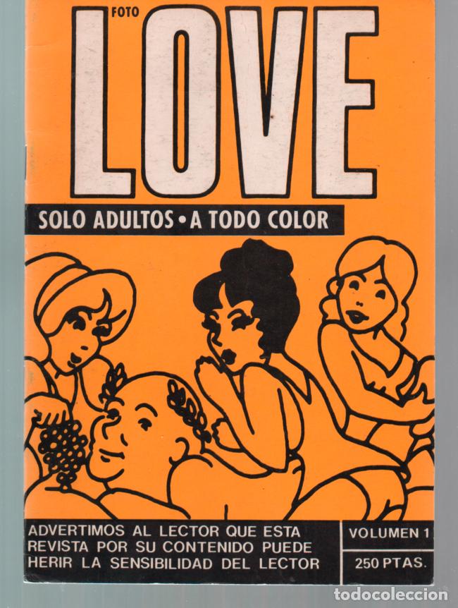 Zeitschriften: FOTO LOVE. SOLO ADULTOS A COLOR. VOLUMEN 1 PORN CONTENT