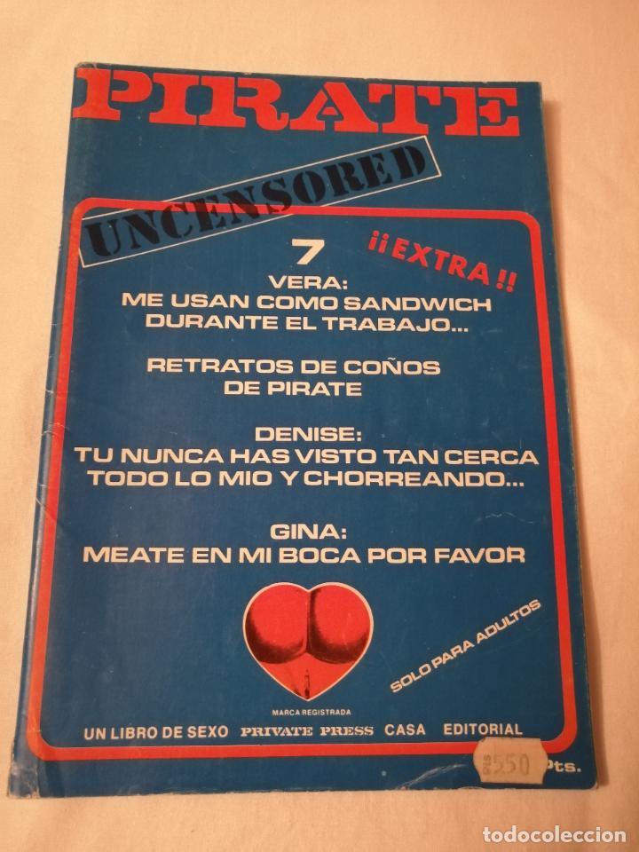 Revistas: REVISTA PIRATE N. 7. PORNO. ADULTOS.
