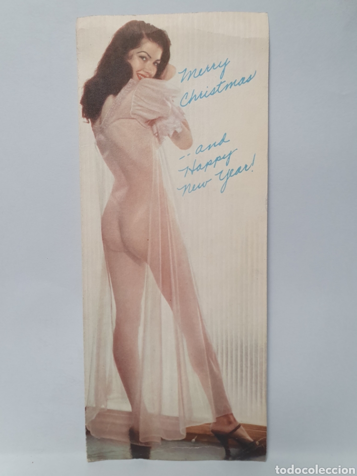 Journals: TARJETA FELICITACION NAVIDE&Ntilde;A. PLAYBOY A&Ntilde;OS 70. MERRY CHRISTMAS.