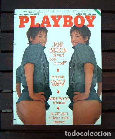 Journals: PLAYBOY ITALIA / ITALIANO / JANE BIRKIN, ERIKA BLANC, CINE LESBICO, MARILYN CHAMBERS y ++