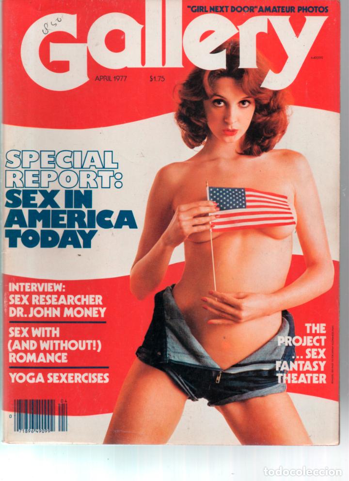 Journals: GALLERY APRIL 1977, GAIL OBERON. ADULT MAGAZINE