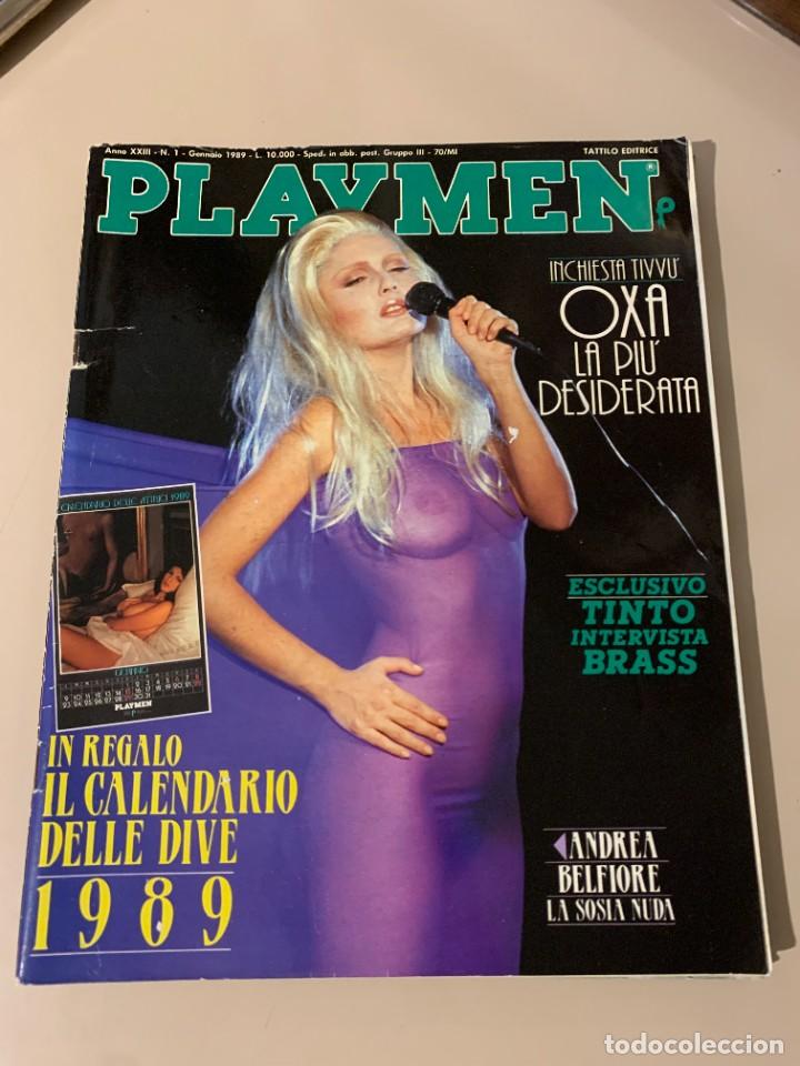 Journals: PLAYMEN N.1 GENNAIO 1989 ANNA OXA ANDREA BELFIORE CARROL BAKER FLORENCE TATTILO EDIZIONI
