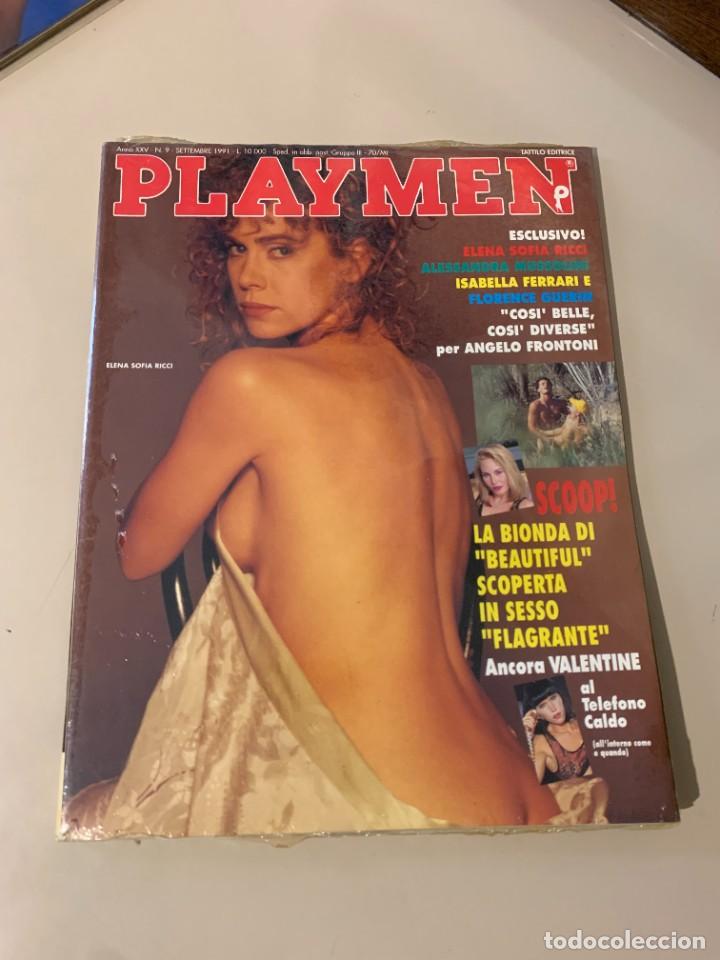 Revistas: PLAYMEN N.9 SETTEMBRE 1991 SEALED MAGAZINE FERRARI RICCI GUERIN MUSSOLINI TATTILO EDITION
