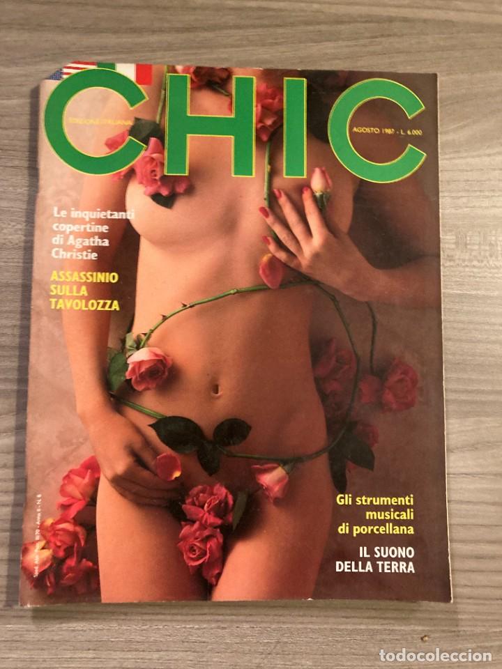 Riviste: (15/10/22) CHIC agosto 1987 lesbian ecc...(see photos)