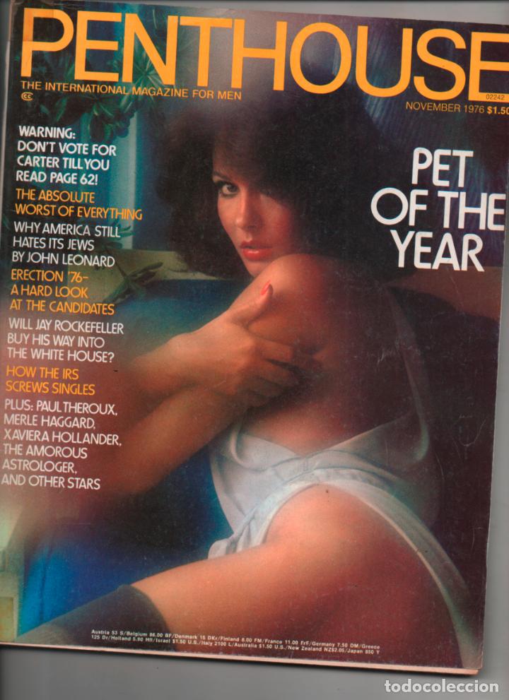 Magazines: PENTHOUSE NOVEMBER 1976, CAROLYN PATSIS. ADULT MAGAZINE