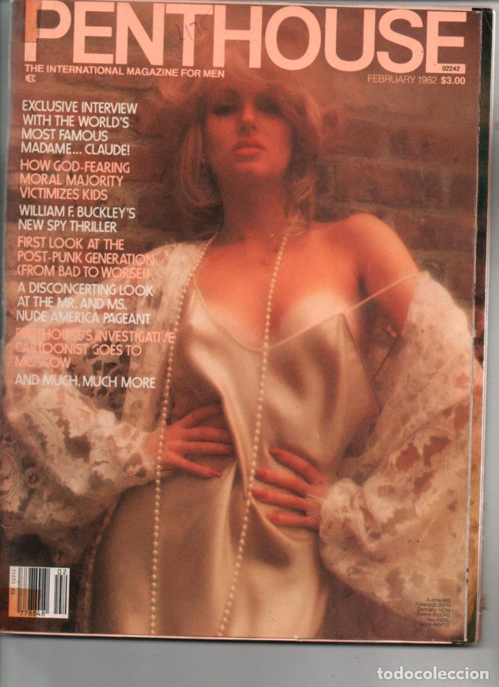 Magazines: PENTHOUSE FEBRUARY 1982, DIVINA CELESTE. ADULT CONTENT MAGAZINE