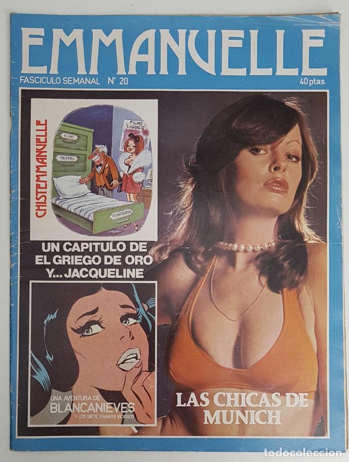 Zeitschriften: REVISTA EMMANUELLE N&ordm; 20 - PUBLICACION PARA ADULTOS - SEXO - EROTISMO - 1976