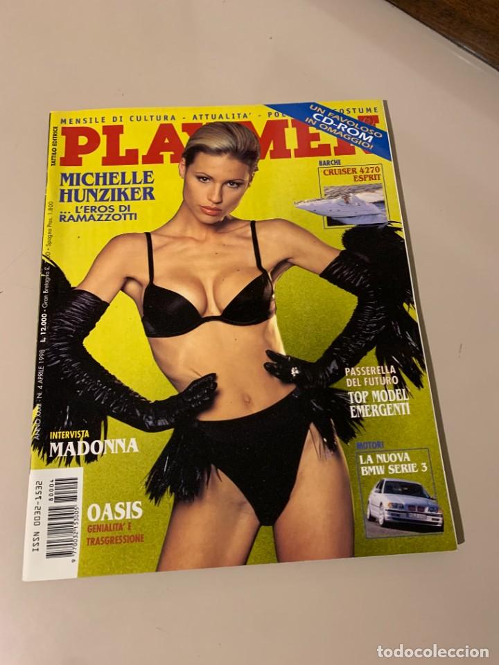 Magazines: PLAYMEN N.4 APRILE 1998 MADONNA MICHELLE HUNZIKER PARKER POSEY ASIA ARGENTO TATTILO EDIZIONI