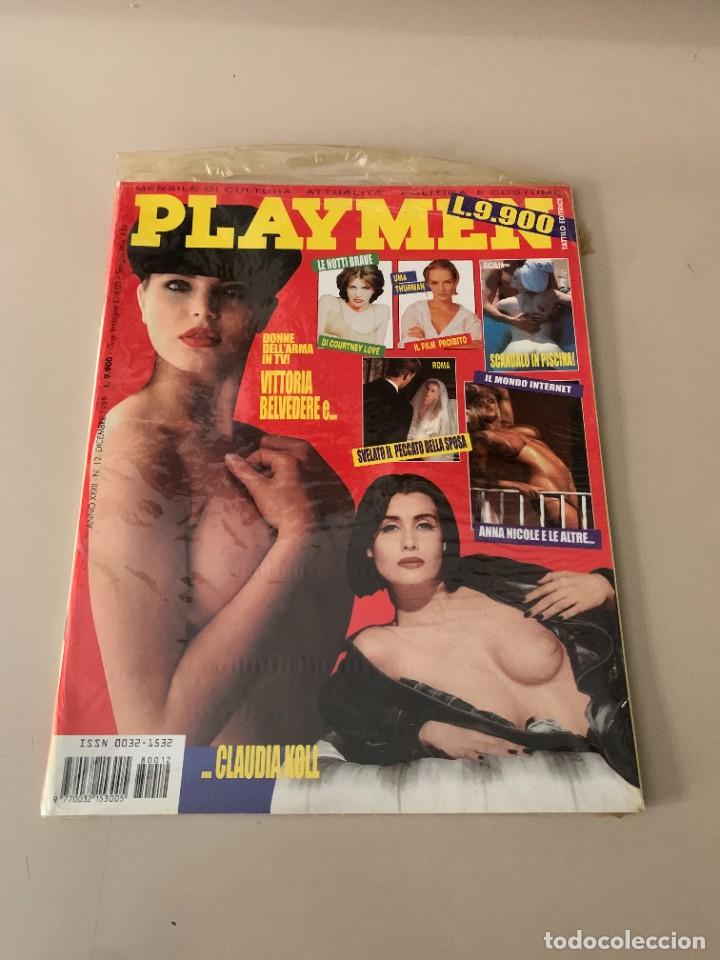 Zeitschriften: PLAYMEN N.12 DICEMBRE 1998 SEALED UMA THURMAN COURTNEY LOVE CLAUDIA KOLL TATTILO EDIZIONI