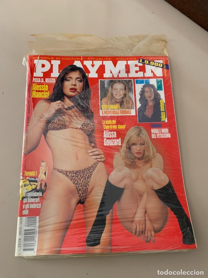 Journals: PLAYMEN N.6 GIUGNO 1999 SEALED ALESSIA MANCINI ALISSA GOUZARD ESTER CANADAS TATTILO