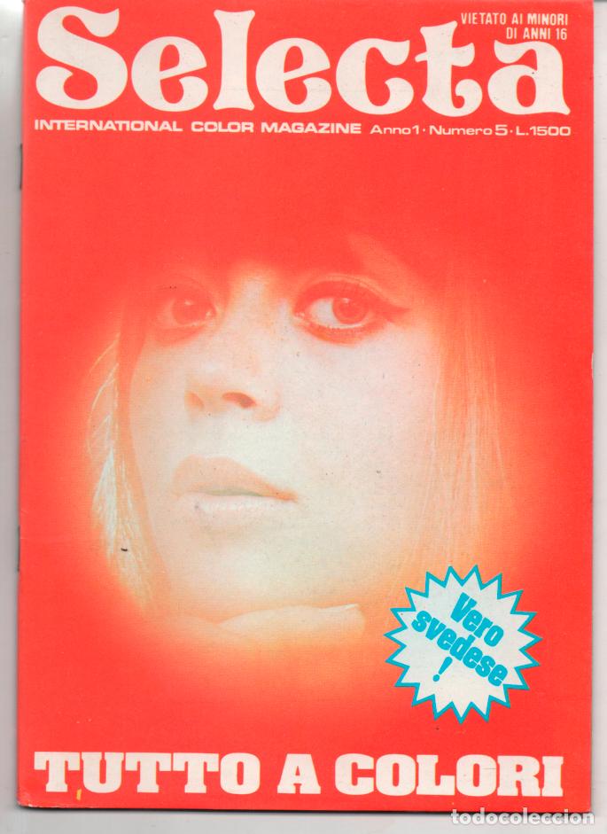 Revistas: SELECTA INTERNATIONAL COLOR MAGAZINE. NUMERO 5 1976. PORN CONTENT