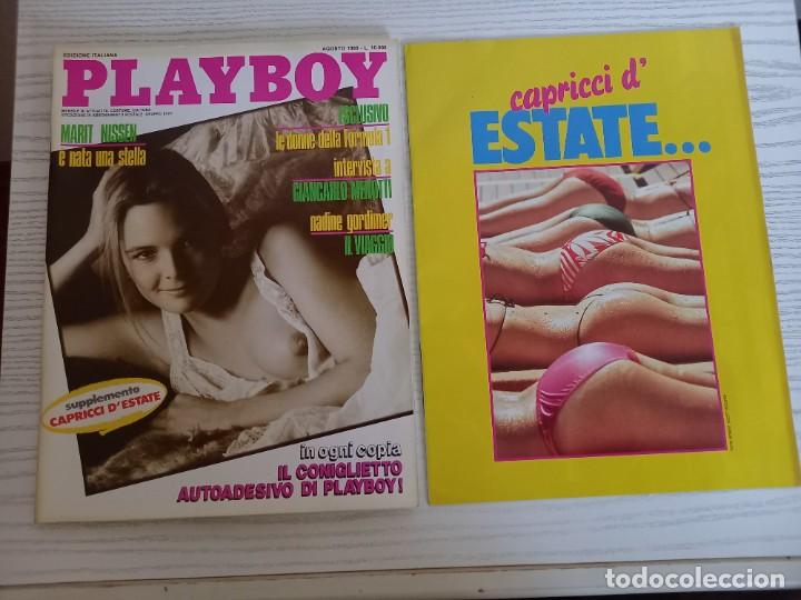Revistas: PLAYBOY N.8 AGOSTO 1989 MARIT NISSEN TAWNNI CABLE CLAUDIA DUVAL ALLEGATO TATTILO EDIZIONI