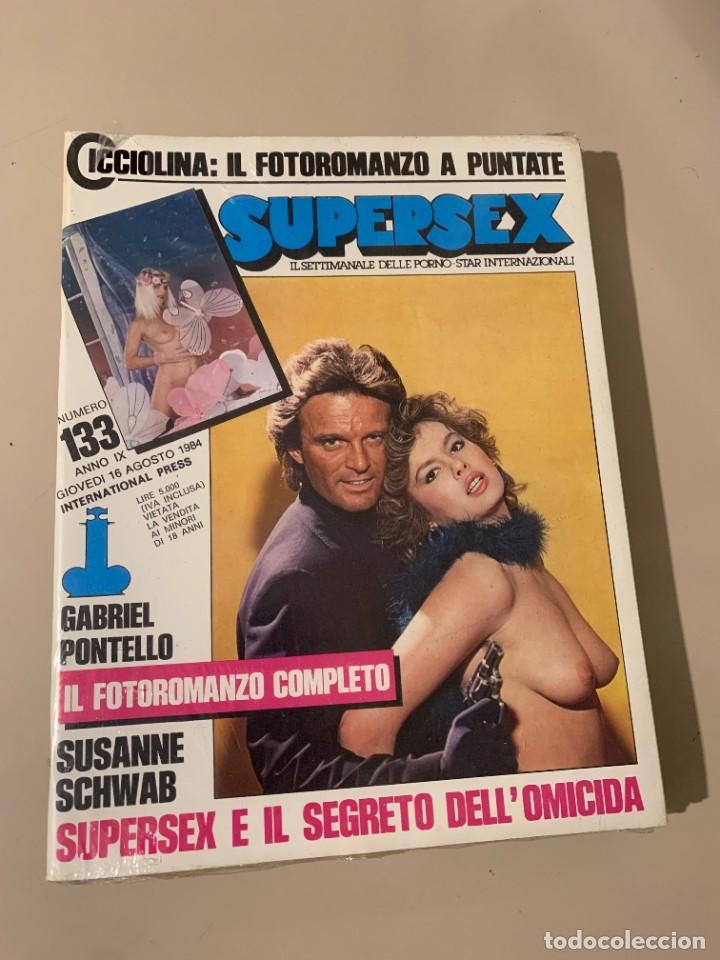 Revistas: SUPERSEX N.133 FOTOROMANZO PORNO SEALED GABRIEL PONTELLO SUSANNE SCHWAB INTERNATIONAL PRESS