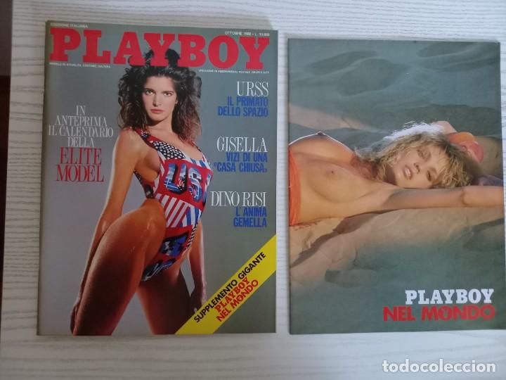 Zeitschriften: PLAYBOY N.10 OTTOBRE 1988 + ALLEGATO KIMBERLY PAIGE STEPHANIE SEYMOUR POSTER TATTILO EDIZIONI