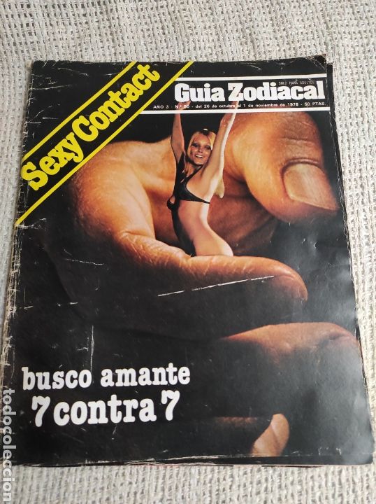 Journals: SEXY CONTACT , GUIA ZODIACAL N&ordm; 50 Gay Sadomasoquismo, Heterosexual - EDITADA : A&Ntilde;O 1978