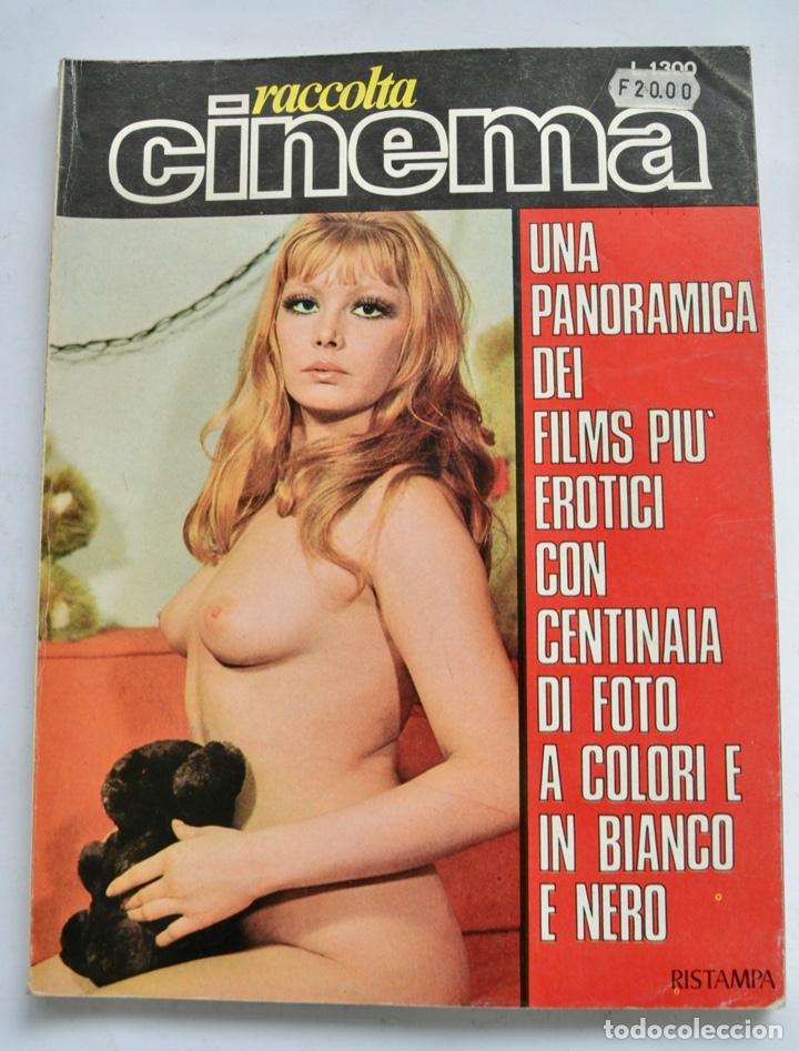 Revistas: Revista Italiana. Raccolta Cinema. Enero y Febrero de 1973. Cine Er&oacute;tico. Muy ilustrada. Buen estado