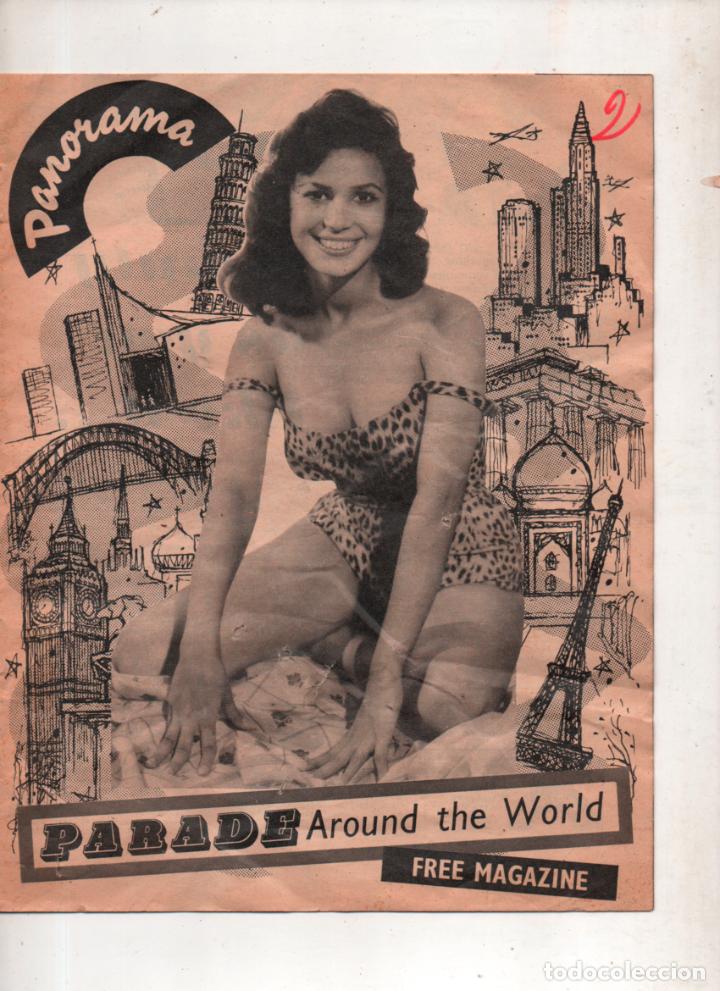 Journals: PANORAMA RARADE AROUND THE WORLD, FREE MAGAZINE. B/W PHOTOS, 12 PAGES VINTAGE