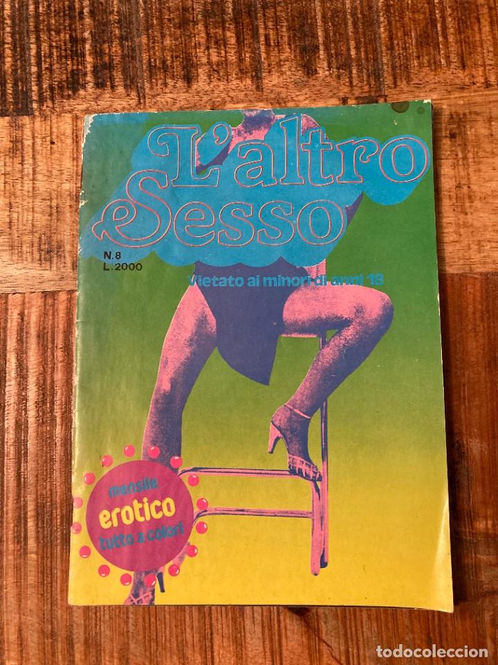 Revistas: (9/1/22) vintage magazine L'ALTRO SESSO n.8 - TRANS VINTAGE MAGAZINE -(vedi foto!!!)