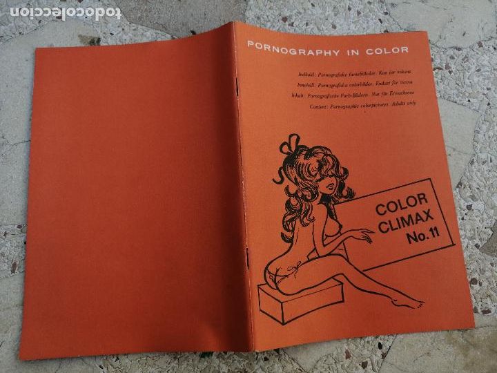 Magazines: COLOR CLIMAX 11. PORNOGRAPHY IN COLOR. ADULTOS