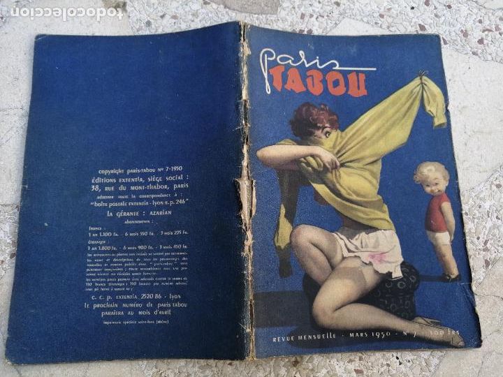 Zeitschriften: PARIS TABOU N 7, LA REVUE DE PARIS. 1950. MUCHAS FOTOS EN B/N. ADULTOS