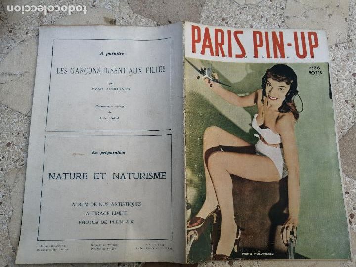 Zeitschriften: PARIS PIN-UP N 26. REVISTA EROTICA PARA ADULTOS. POSIBLES A&Ntilde;OS 50