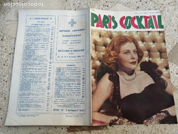 Zeitschriften: PARIS COCKTAIL N 51. 1950. JEANNINE ROGER. NOELLE HERVE. LUDMILA TCCHERINA ET EDMOND AUDRAN. ADULTOS