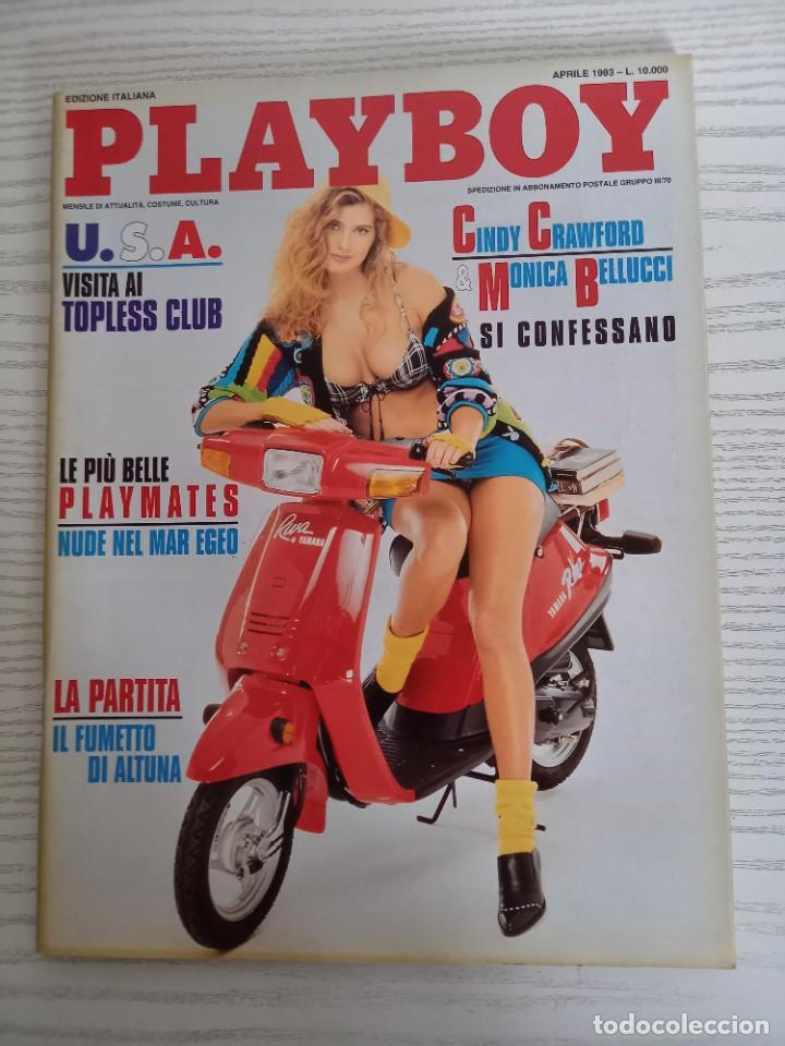 Journals: PLAYBOY N.4 APRILE 1993 JENNIFER LEROY MONICA BELLUCCI SANDRA BERNHARD POSTER TATTILO