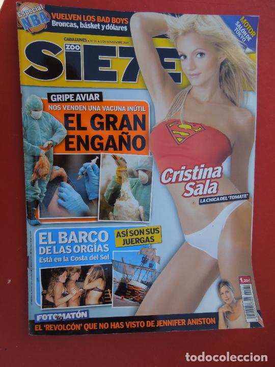Journals: SIETE REVISTA EROTICA N&ordm; 31 - 11-2005- CRISTINA SALA - EL BARCO DE LAS ORGIAS