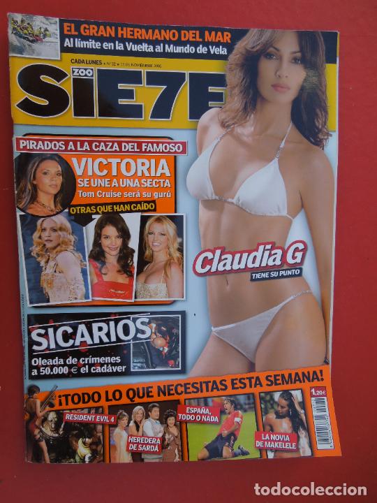 Journals: SIETE REVISTA EROTICA N&ordm; 32 - CLAUDIA G - SICARIOS
