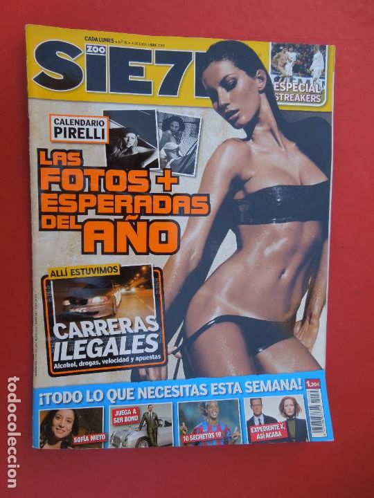 Journals: SIETE REVISTA EROTICA N&ordm; 35 - 12-2005- LASA FOTOS + ESPERADAS DEL A&Ntilde;O - CARRERAS ILEGALES