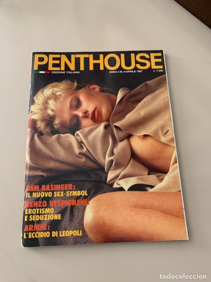 Revistas: PENTHOUSE ANNO II N.4 APRILE 1987 SUSAN GABRIELSON KIM BASINGER LYLY POSTER