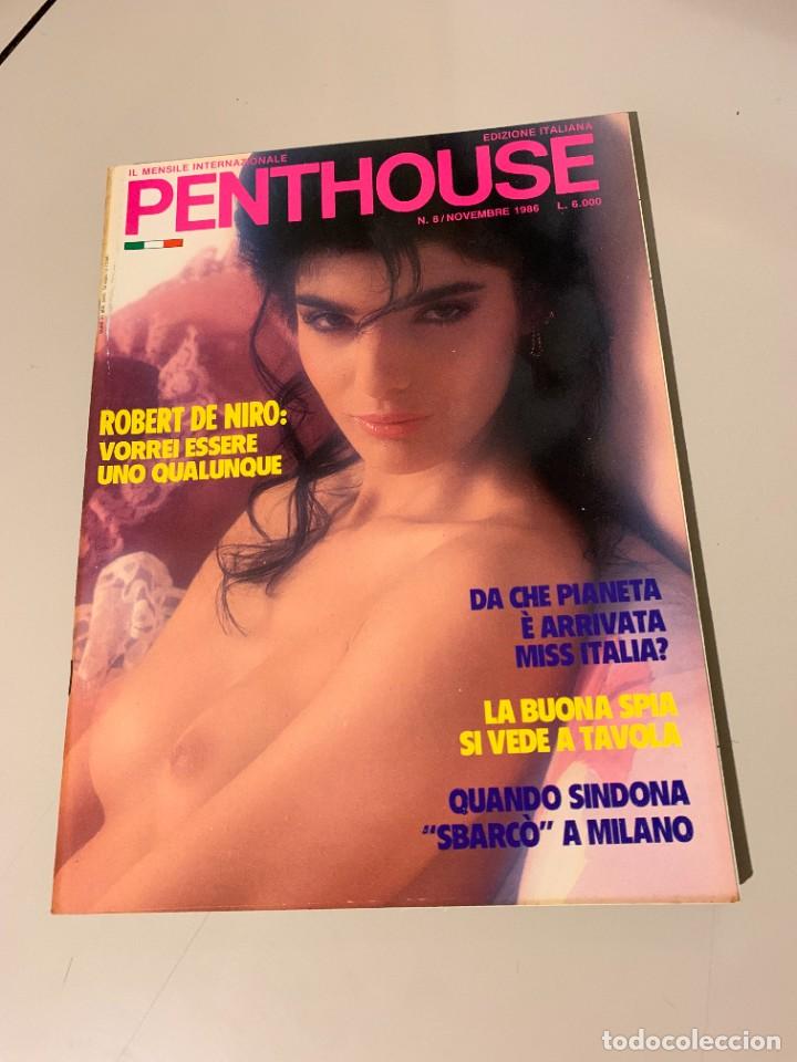 Magazines: PENTHOUSE ANNO I N.8 NOVEMBRE 1986 KRISTA PFLANZER POSTER FASHA URSULA