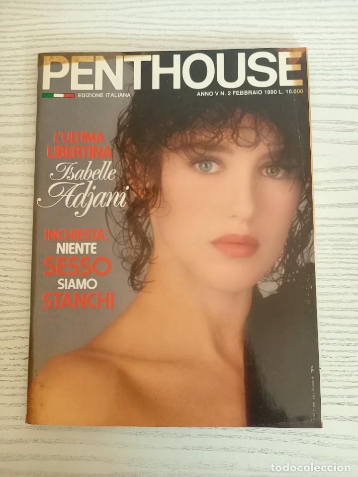 Zeitschriften: PENTHOUSE ANNO V N.2 FEBBRAIO 1990-ISABELLE ADJANI,SOLANGE-ITALIAN EDITION