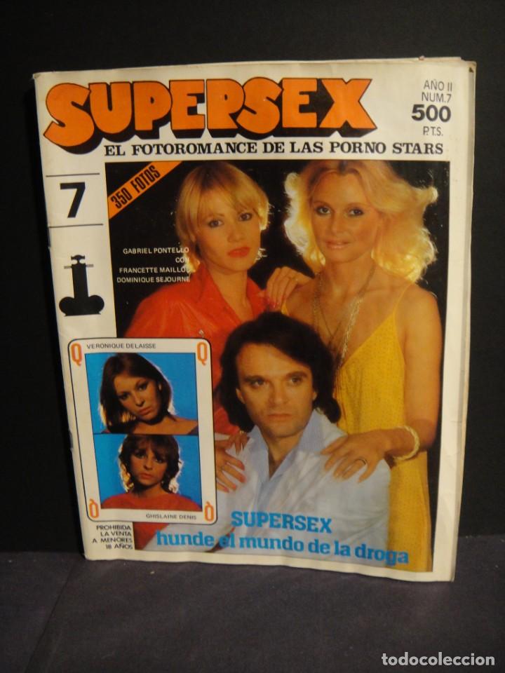 Revistas: supersex n&ordm; 7 - fotoromance porno