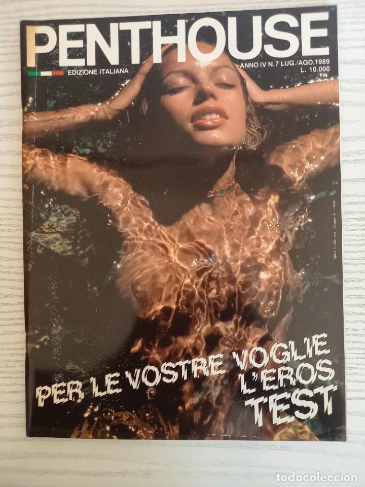 Magazines: PENTHOUSE ANNO IV N.7 LUG/AGO 1989-BROOKE SHIELDS,I FEMMINIELLI,TIFFANY STEVENS-EDIZIONE ITALIANA