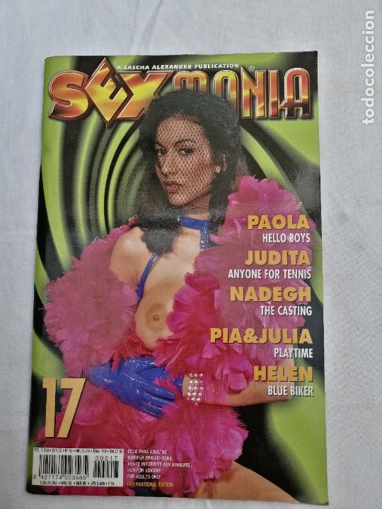 Zeitschriften: SEXMANIA 17. SASCHA ALEXANDER PUBLICATION. A&Ntilde;O 2000. PORNO ADULTOS