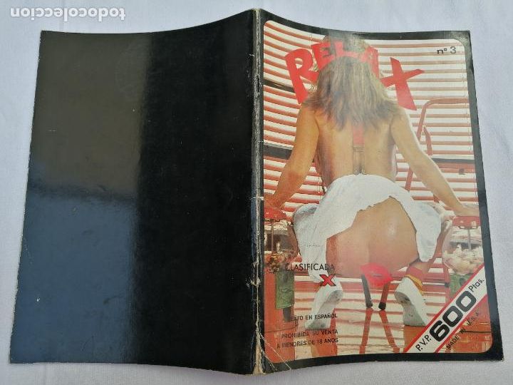 Magazines: REVISTA RELAX 3, CLASIFICADA X. MADE IN USA. ADULTOS. PORNO
