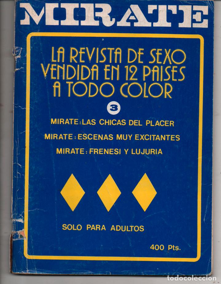 Revistas: MIRATE N&ordm; 3 ADULT PORN MAGAZINE, SOLO ADULTOS