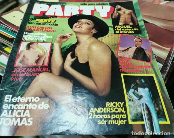 Zeitschriften: REVISTA EROTICA GAY PARTY N&ordm; 145 ALICIA TOMAS ROSY ALCAY 1980