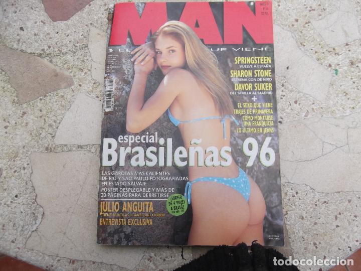 Zeitschriften: man n&ordm; 101, especial brasile&ntilde;as, sharon stone, la joven georgia, davor suker, franquicias, sexo 2000
