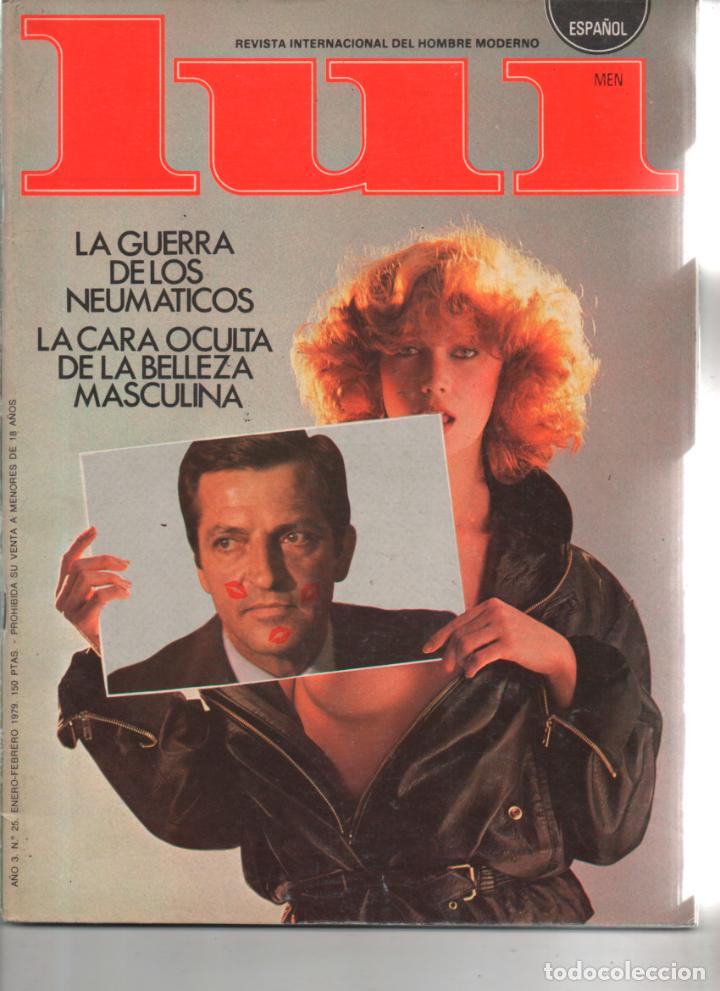 Journals: LUI N&ordm; 25 1979 JOS&Eacute; DONOSO, EL SHA, ORO DEL RHIN, MARRAKECH, BUNDA, REVISTA EROTICA