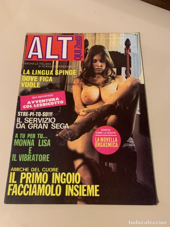 Journals: ALT QUI 7 NOTTI ANNO II N.8 PORNO MAGAZINE EDIZIONE PRODUZIONE PERIODICI 23/02/1977