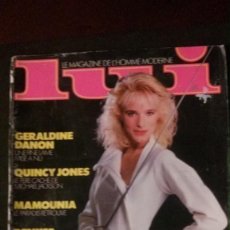 Revistas: LUI FRANCIA Nº 2-1987-QUINCY JONES-LUCIANO BENETTON-MARRAKECH-CADILLAC. Lote 342502618