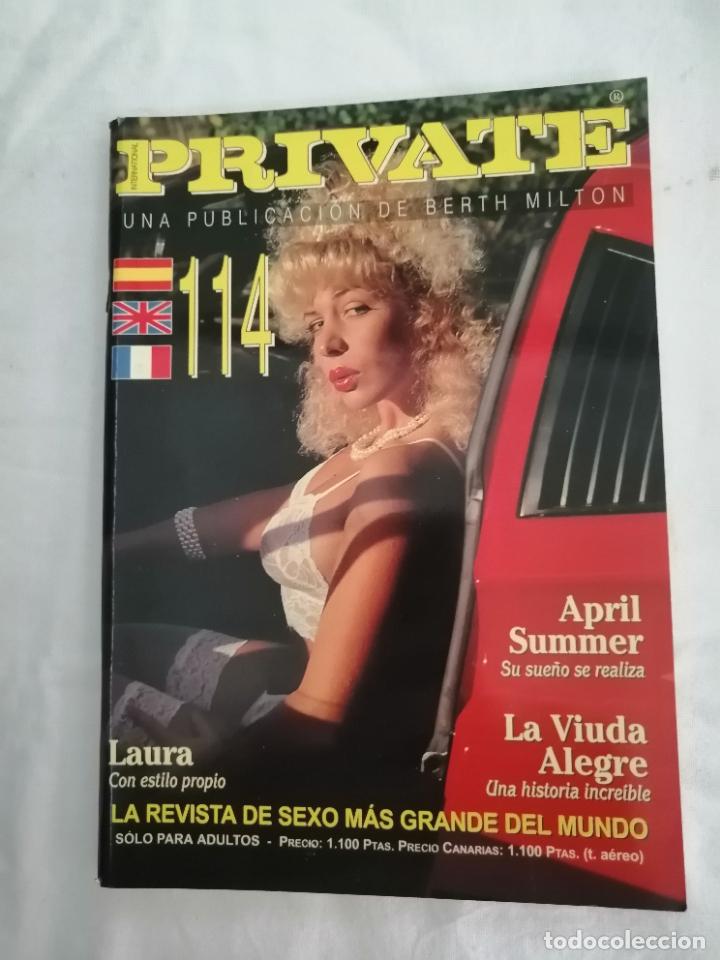 Revistas: REVISTA PRIVATE 114. ADULTOS