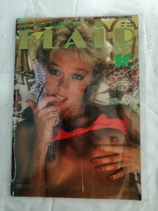 Zeitschriften: REVISTA FLAIR 16 DAS MAGAZIN MIT GOLDRAND. EINE NEUE DIMENSION. NUR FUR ERWACHSENE. ADULTOS