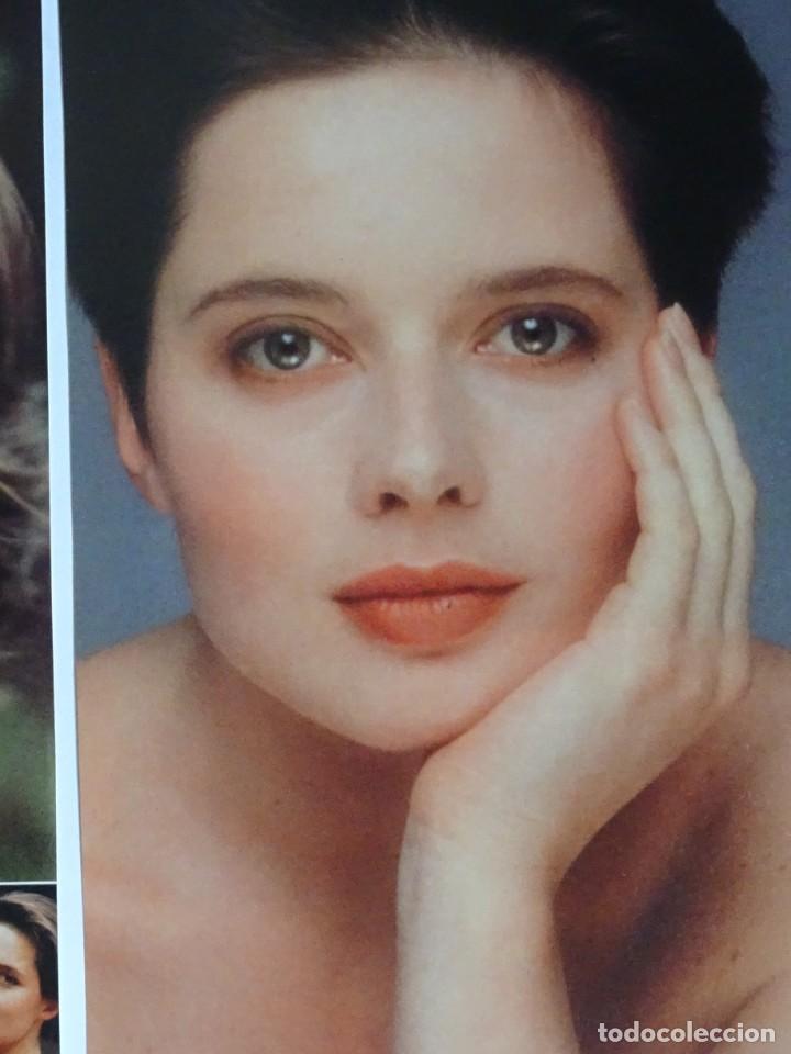 Journals: LOTE DE RECORTES DE ISABELLA ROSSELLINI, VER FOTOS