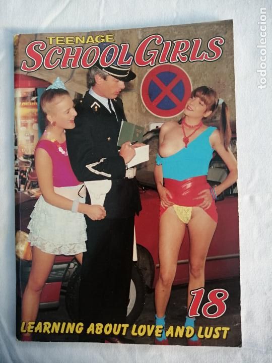 Magazines: REVISTA DANESA TEENAGE SCHOOL GIRLS 18. LEARNING ABOUT LOVE AND LUST. 1988. ADULTOS