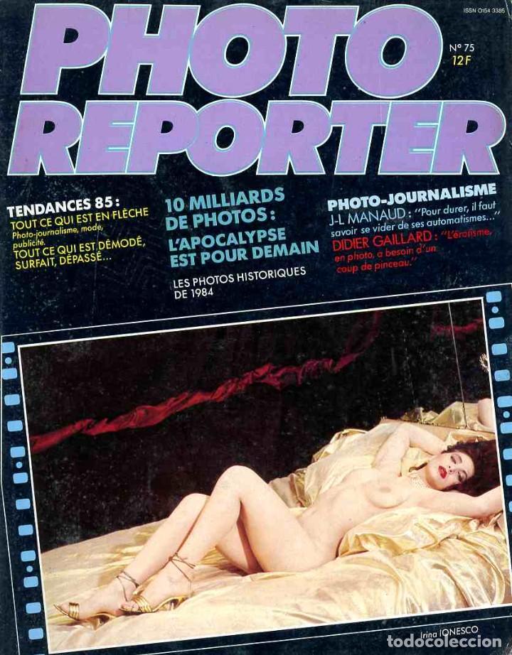 Journals: IRINA IONESCO ART erotic nude Photo Reporter revista french magazine 1985