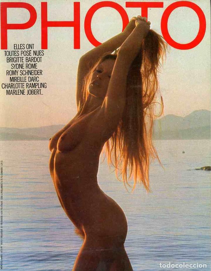 Journals: BRIGITTE BARDOT BB desnuda ROMY SCHNEIDER erotic nude Photo revista french magazine 1970s